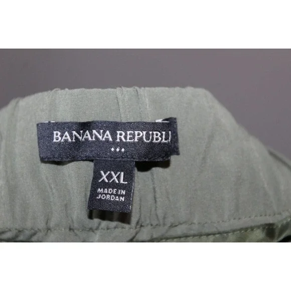 Banana Republic Tie Waist Cargo Jogger Pants Green Women's Size XXL H14705 - Picture 12 of 15